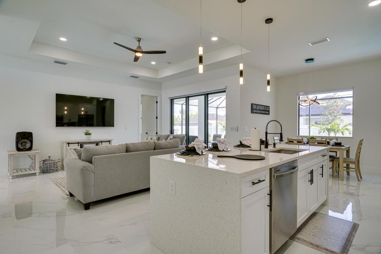 فيلا Cape Coral Escape Furnished Lanai And Private Pool! المظهر الخارجي الصورة