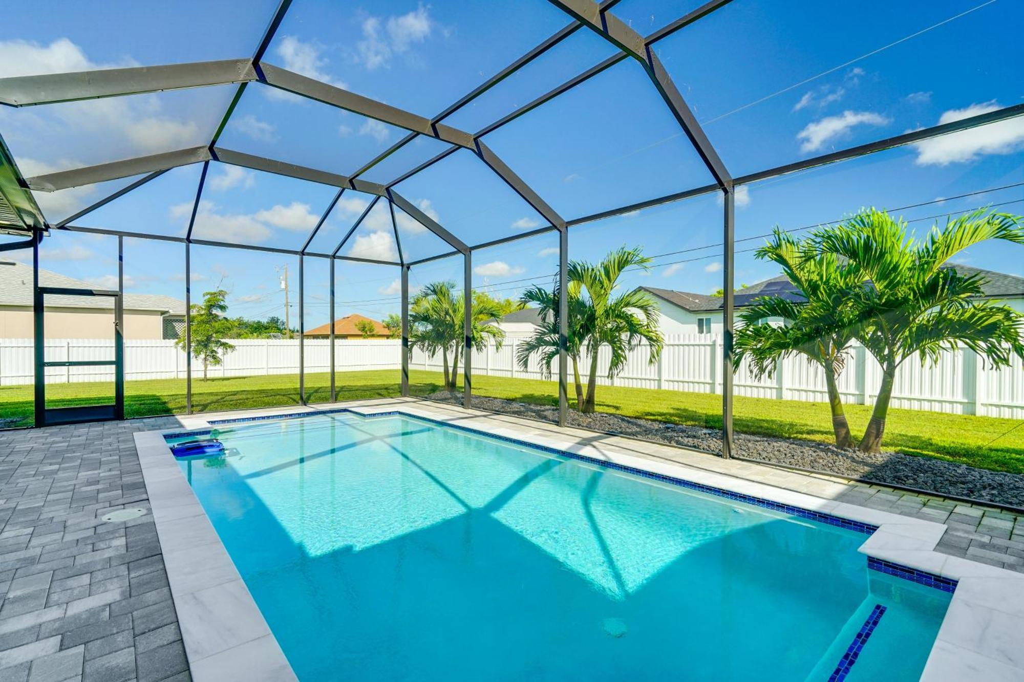 فيلا Cape Coral Escape Furnished Lanai And Private Pool! المظهر الخارجي الصورة