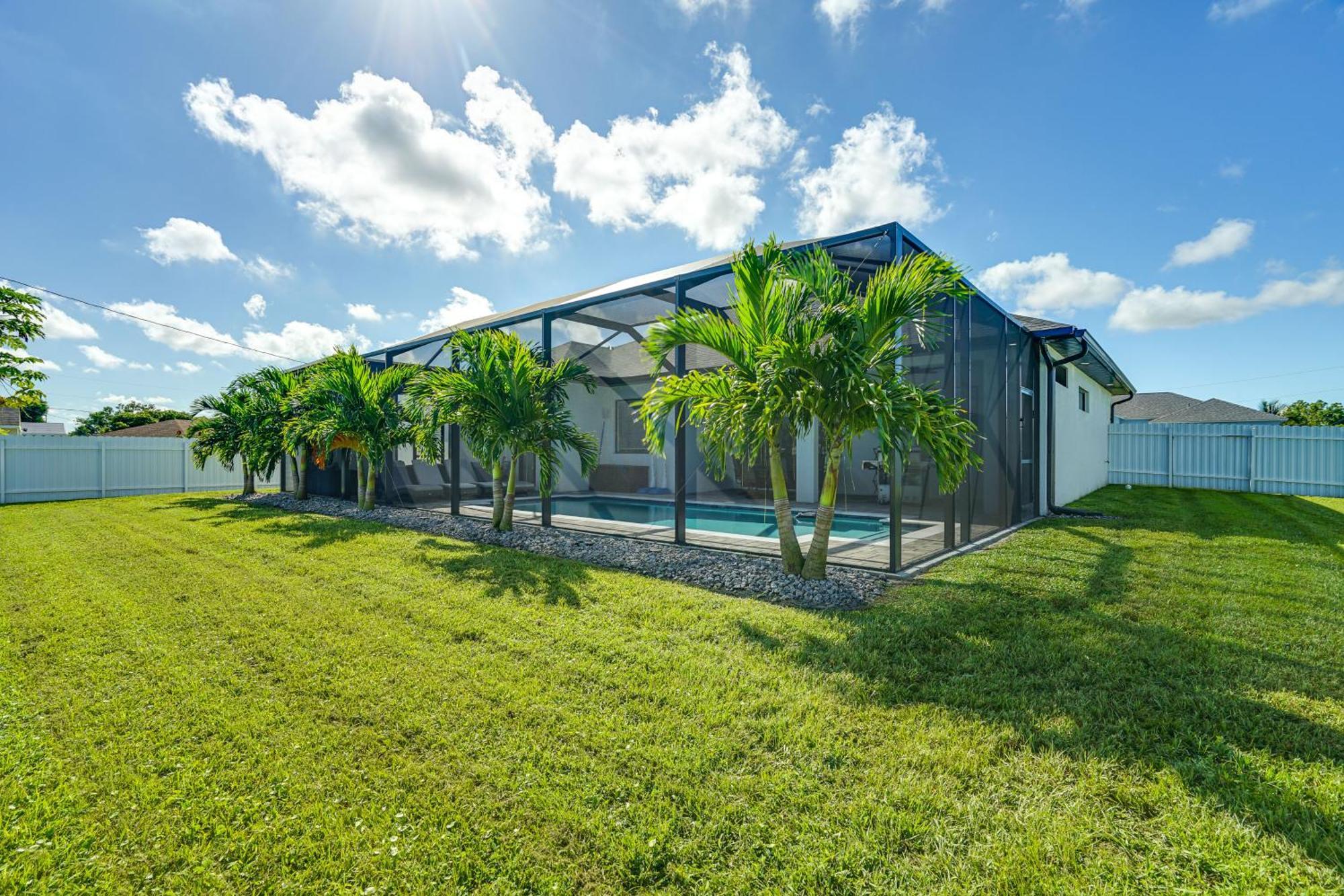 فيلا Cape Coral Escape Furnished Lanai And Private Pool! المظهر الخارجي الصورة