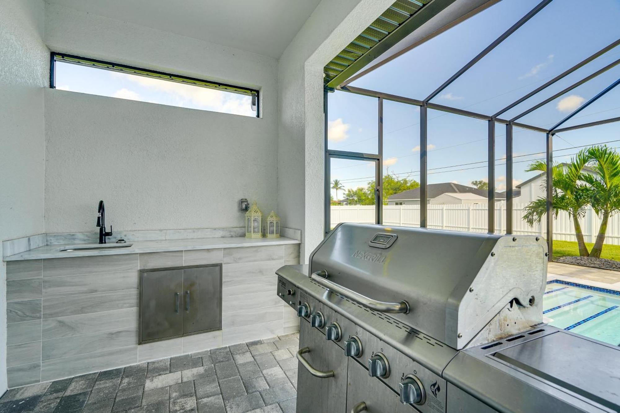 فيلا Cape Coral Escape Furnished Lanai And Private Pool! المظهر الخارجي الصورة
