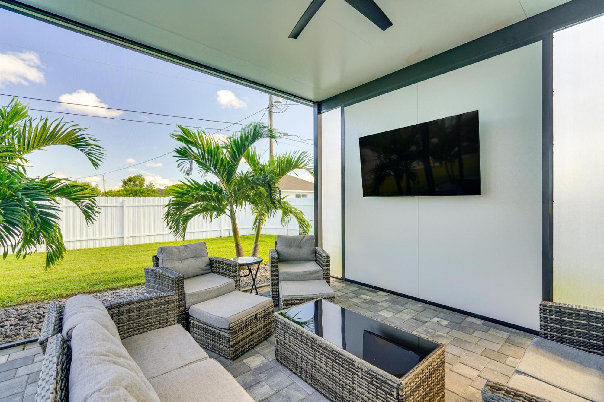 فيلا Cape Coral Escape Furnished Lanai And Private Pool! المظهر الخارجي الصورة