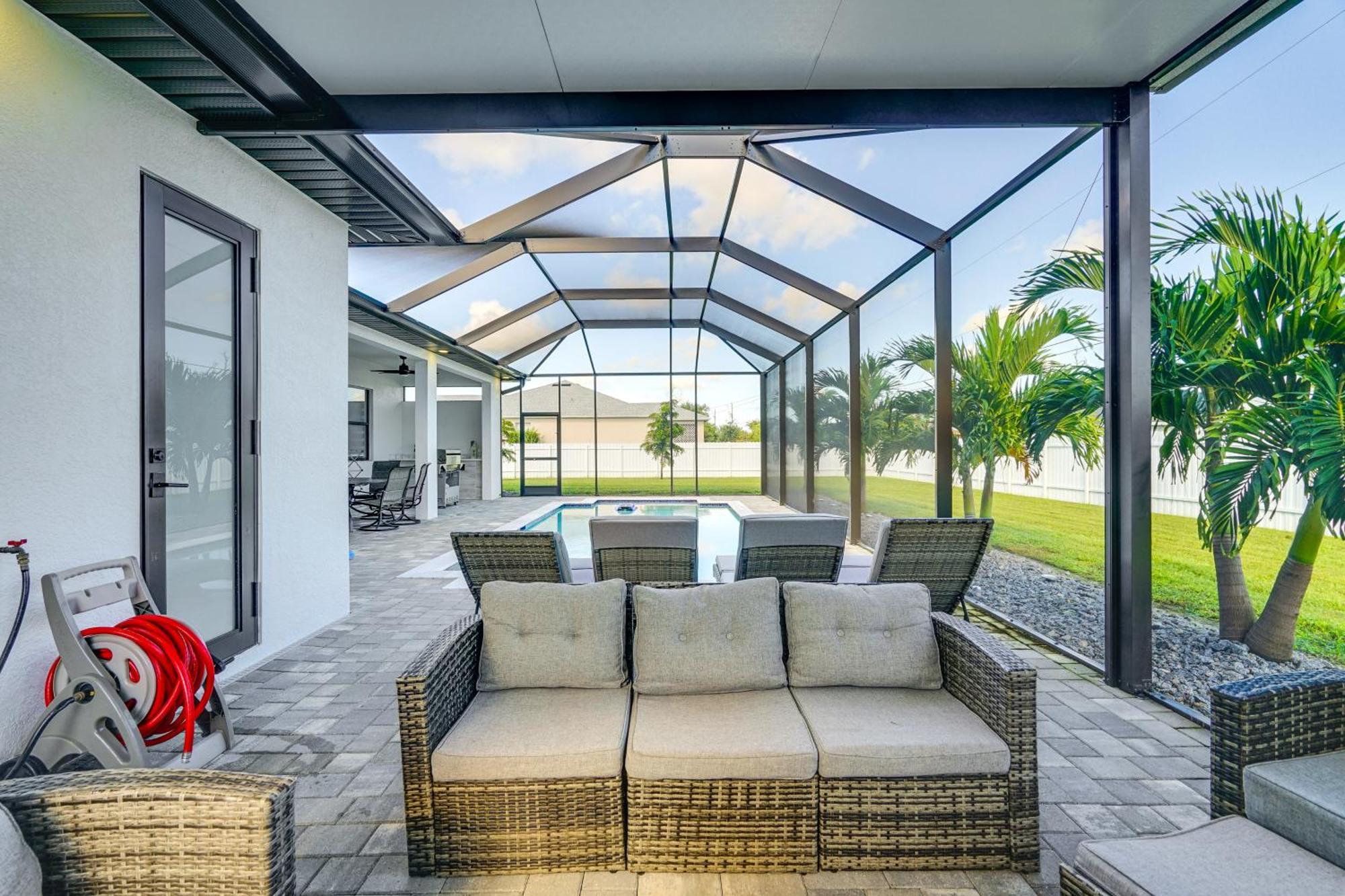 فيلا Cape Coral Escape Furnished Lanai And Private Pool! المظهر الخارجي الصورة